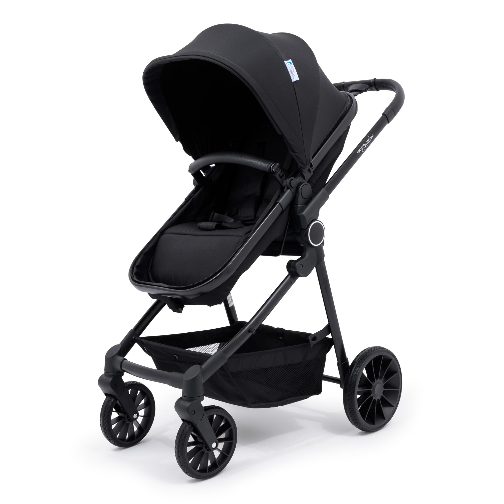 For Your Little One LITE 3 in 1 I-Size Travel System Black